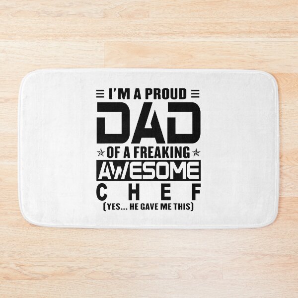 Item preview, I’m A Proud Dad Of A Freaking Awesome chef, Funny Dad Shirt, Dad Of chef Shirt, Dad Gifts, Christmas Gifts For Dad designed and sold by xlnv.