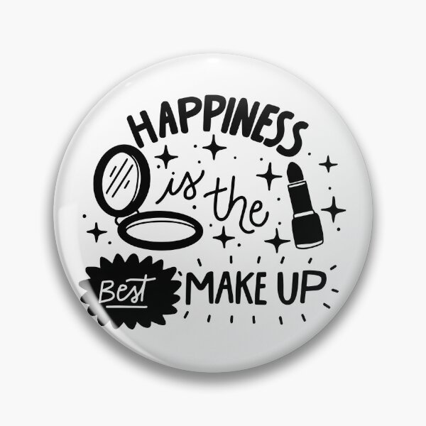 Artikelvorschau, Glück ist das beste Make-up entworfen und verkauft von TheFoolsGallery.