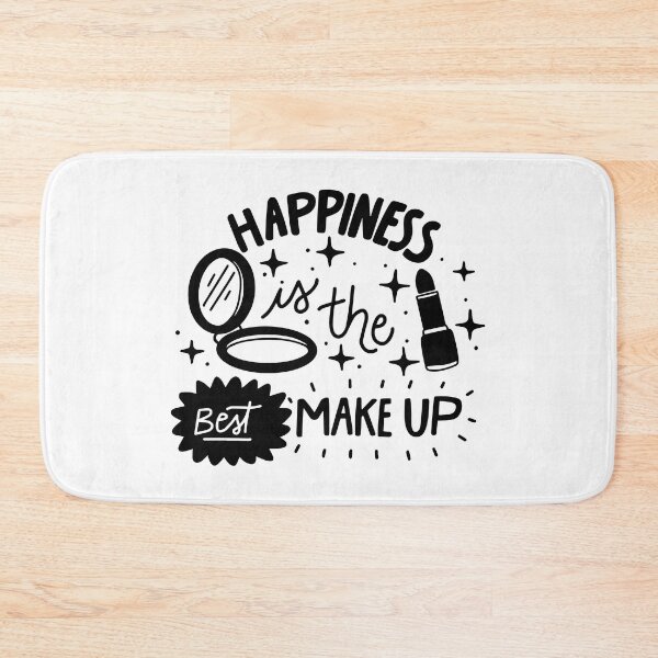 Item preview, Happiness is the best make up designed and sold by TheFoolsGallery.