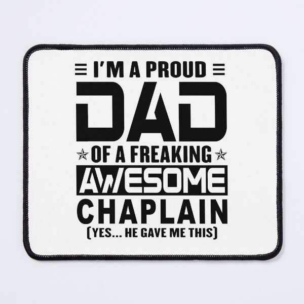 Item preview, I’m A Proud Dad Of A Freaking Awesome chaplain, Funny Dad Shirt, Dad Of chaplain Shirt, Dad Gifts, Christmas Gifts For Dad designed and sold by xlnv.