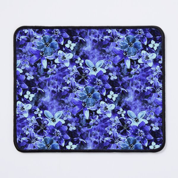 Item preview, Blue painted flowers in the garden 2 designed and sold by WzoryOzdobne.