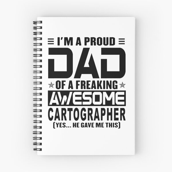 Item preview, I’m A Proud Dad Of A Freaking Awesome cartographer, Funny Dad Shirt, Dad Of cartographer Shirt, Dad Gifts, Christmas Gifts For Dad designed and sold by xlnv.