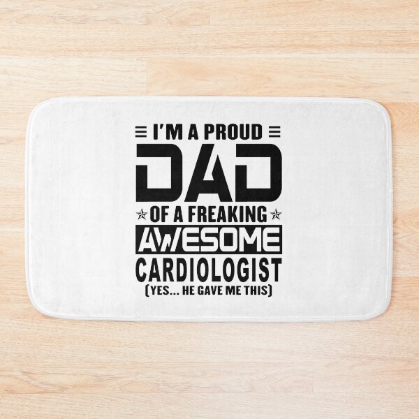 Item preview, I’m A Proud Dad Of A Freaking Awesome cardiologist, Funny Dad Shirt, Dad Of cardiologist Shirt, Dad Gifts, Christmas Gifts For Dad designed and sold by xlnv.