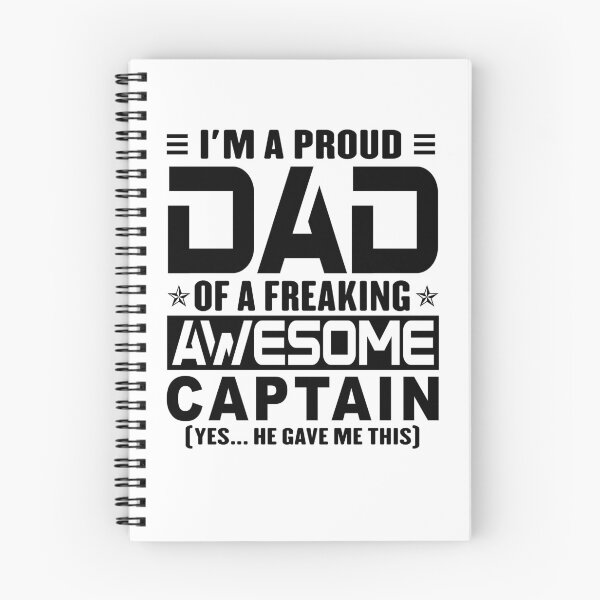 Item preview, I’m A Proud Dad Of A Freaking Awesome captain, Funny Dad Shirt, Dad Of captain Shirt, Dad Gifts, Christmas Gifts For Dad designed and sold by xlnv.