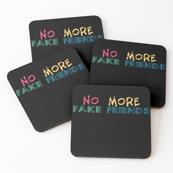 Item preview, No More Fake Friends designed and sold by Boomroom.
