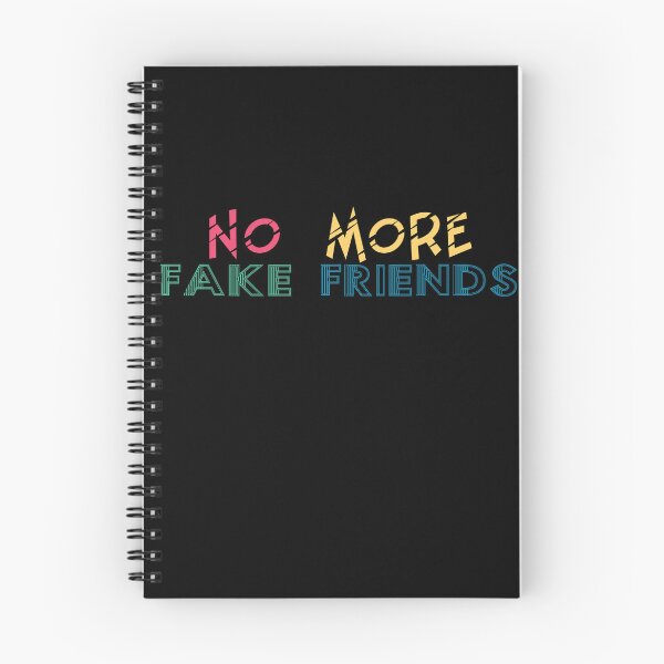Item preview, No More Fake Friends designed and sold by Boomroom.