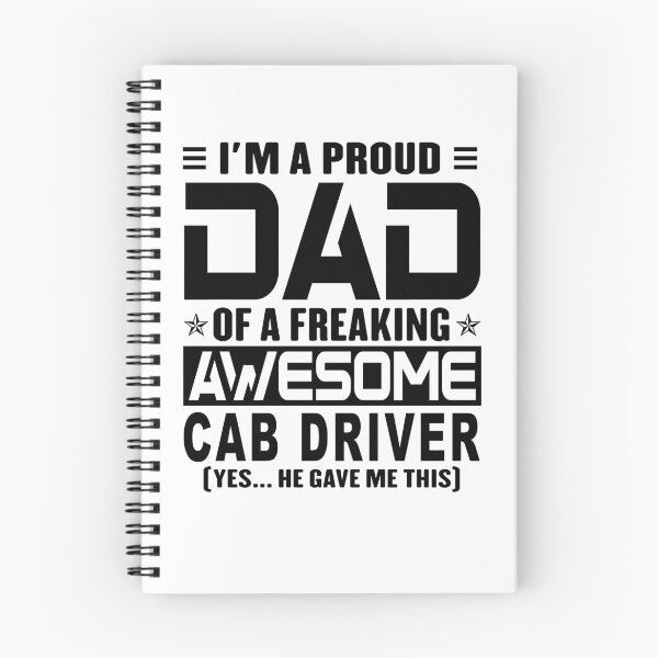 Item preview, I’m A Proud Dad Of A Freaking Awesome cab driver, Funny Dad Shirt, Dad Of cab driver Shirt, Dad Gifts, Christmas Gifts For Dad designed and sold by xlnv.
