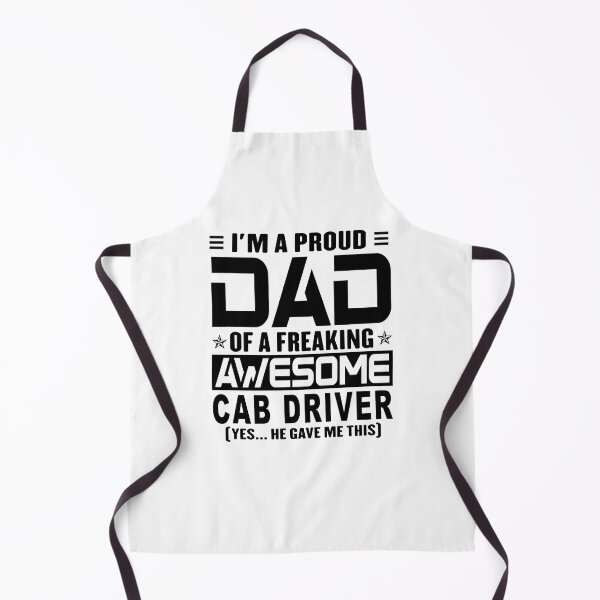 Item preview, I’m A Proud Dad Of A Freaking Awesome cab driver, Funny Dad Shirt, Dad Of cab driver Shirt, Dad Gifts, Christmas Gifts For Dad designed and sold by xlnv.