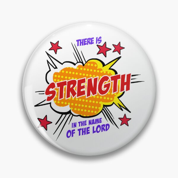 Item preview, There is Strength in the name of The Lord designed and sold by Cane & Abel Creations ..