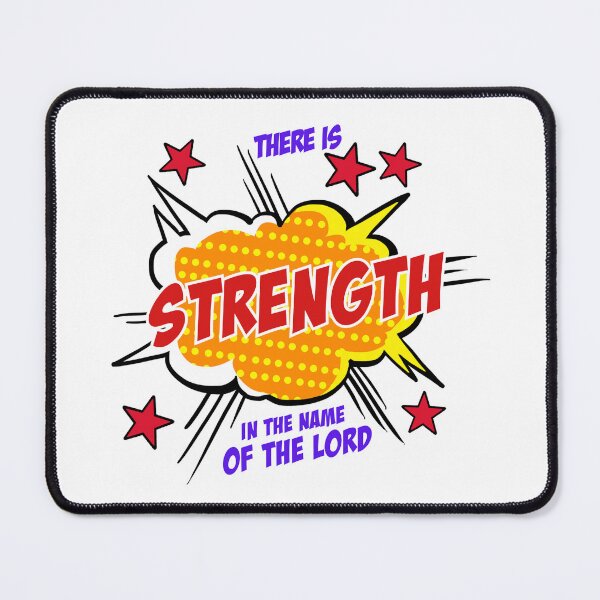 Item preview, There is Strength in the name of The Lord designed and sold by Cane & Abel Creations ..