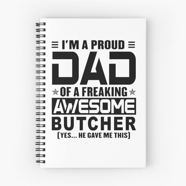 Item preview, I’m A Proud Dad Of A Freaking Awesome butcher, Funny Dad Shirt, Dad Of butcher Shirt, Dad Gifts, Christmas Gifts For Dad designed and sold by xlnv.