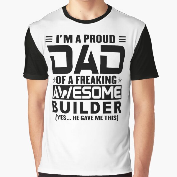 Trust me I'm a BUILDER T-shirt Funny BIRTHDAY T shirt Im dad Present Gift XMAS 
