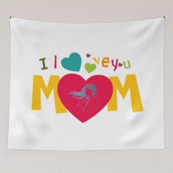 Item preview, Love you mom designed and sold by ElhaChBa.