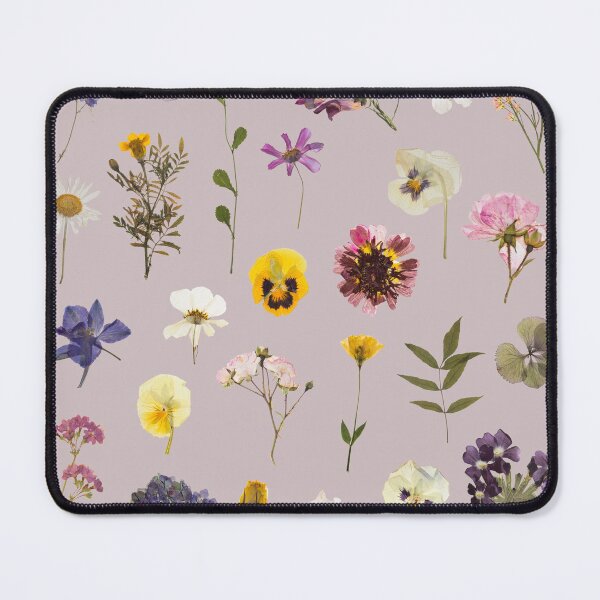 Item preview, Pressed flowers pattern design  designed and sold by Holly-berry-art.
