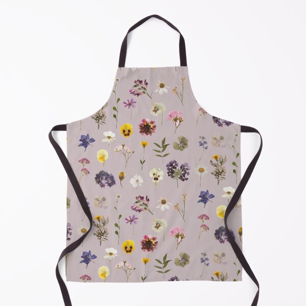Item preview, Pressed flowers pattern design designed and sold by Holly-berry-art.