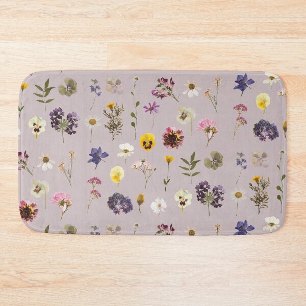 Item preview, Pressed flowers pattern design  designed and sold by Holly-berry-art.