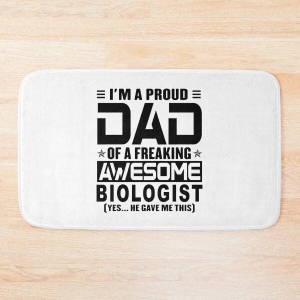 Item preview, I’m A Proud Dad Of A Freaking Awesome biologist, Funny Dad Shirt, Dad Of biologist Shirt, Dad Gifts, Christmas Gifts For Dad designed and sold by xlnv.