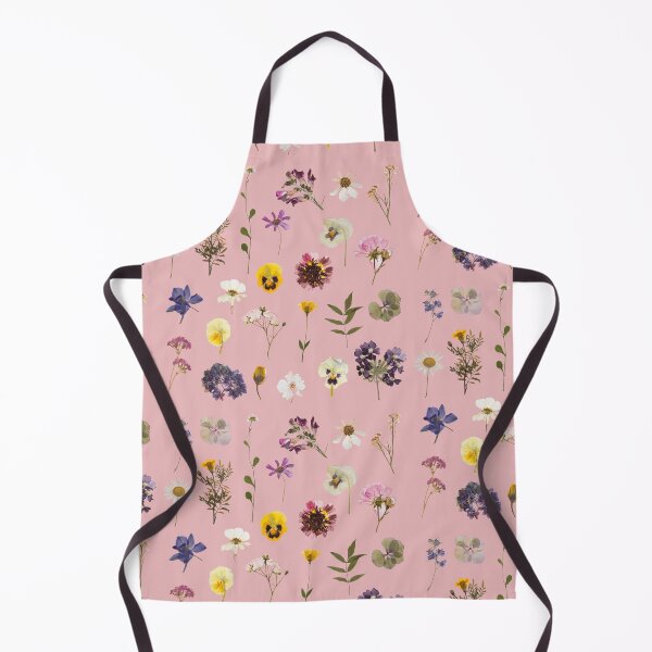 Item preview, Copy of Pressed flowers pattern design in pink designed and sold by Holly-berry-art.