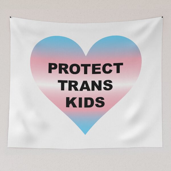 Item preview, Protect Trans Kids designed and sold by PeachPaisleyPro.