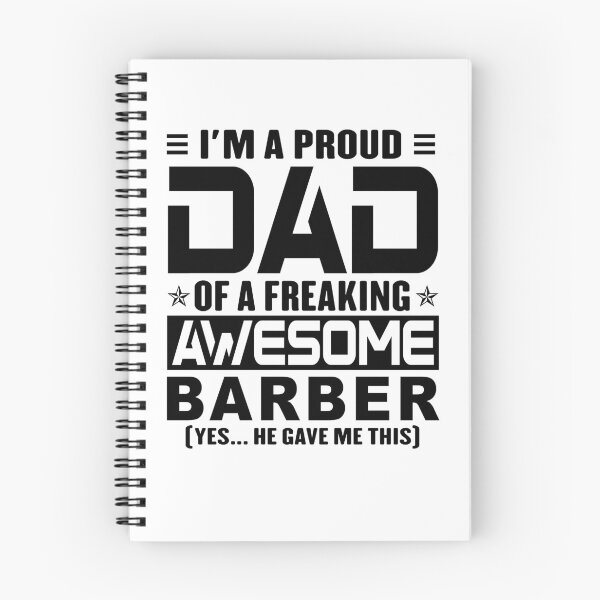 Item preview, I’m A Proud Dad Of A Freaking Awesome barber, Funny Dad Shirt, Dad Of barber Shirt, Dad Gifts, Christmas Gifts For Dad designed and sold by xlnv.