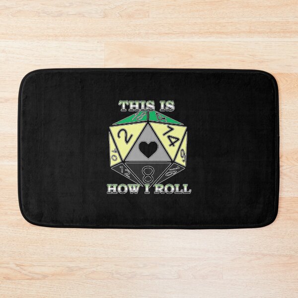 Item preview, How I Roll - Aromantic designed and sold by emberkyrlee.