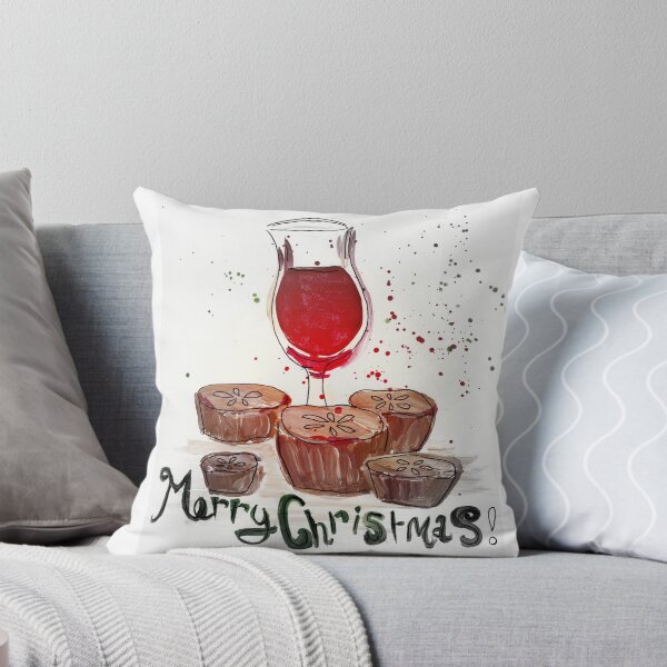 Aperçu de l'œuvre Mulled wine and mince pies créée et vendue par HannahLstaples.