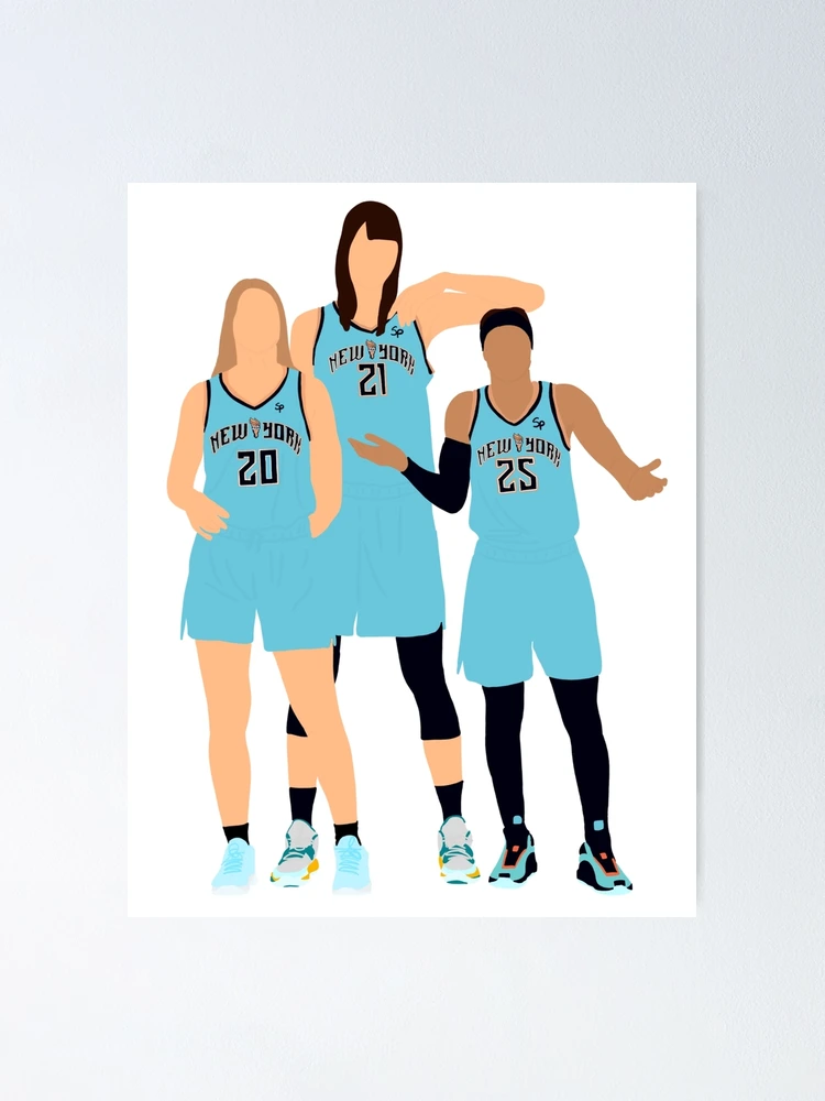 WNBA Dallas Wings- Arike Orgunbowale & Satou Sabally  Poster for Sale by  glosha