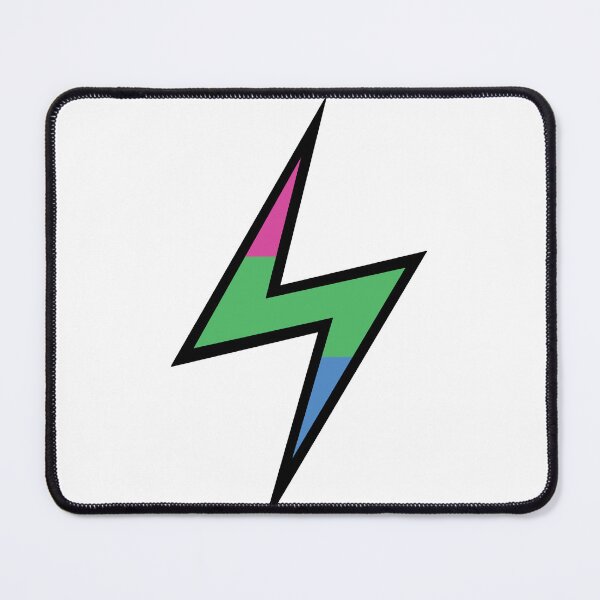 Item preview, Poly Lightning Bolt  designed and sold by AshTheWaterGhoul.