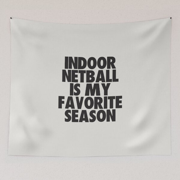Item preview, Indoor Netball Is My Favorite Season - Gift for Indoor Netball Fans designed and sold by kindxinn.