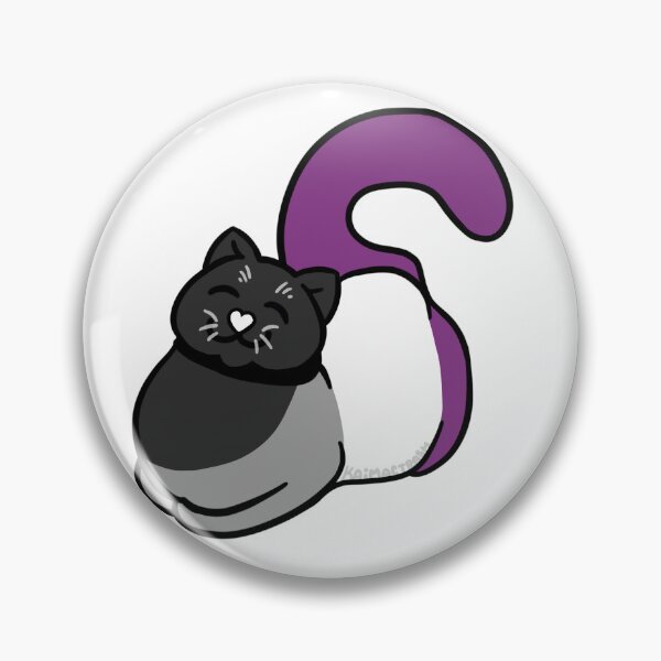 Item preview, Asexual Pride Flag Cat designed and sold by KaiMacTrash.