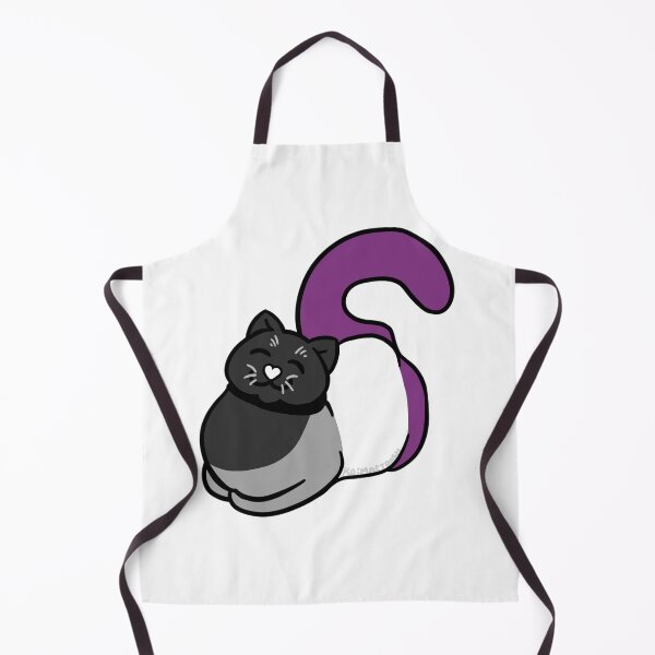 Item preview, Asexual Pride Flag Cat designed and sold by KaiMacTrash.