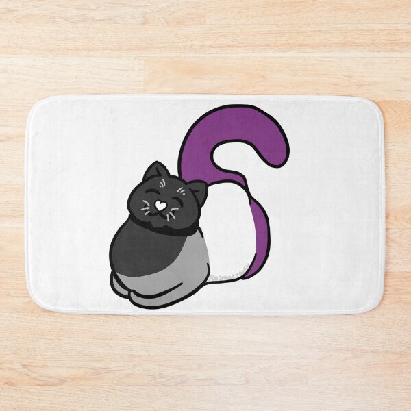 Item preview, Asexual Pride Flag Cat designed and sold by KaiMacTrash.