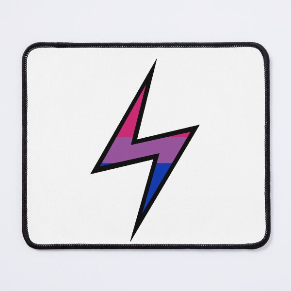 Item preview, Bi Lightning Bolt  designed and sold by Bambi0102.