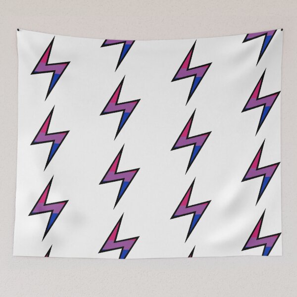 Item preview, Bi Lightning Bolt  designed and sold by Bambi0102.