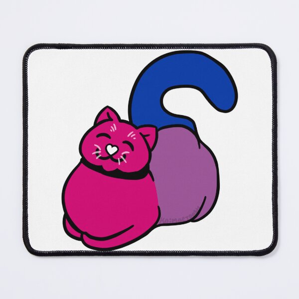 Item preview, Bisexual Pride Flag Cat designed and sold by KaiMacTrash.