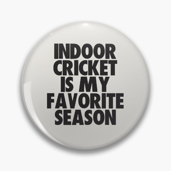 Artikelvorschau, Indoor-Cricket ist meine Lieblingsjahreszeit – Geschenk für Indoor-Cricket-Fans entworfen und verkauft von kindxinn.