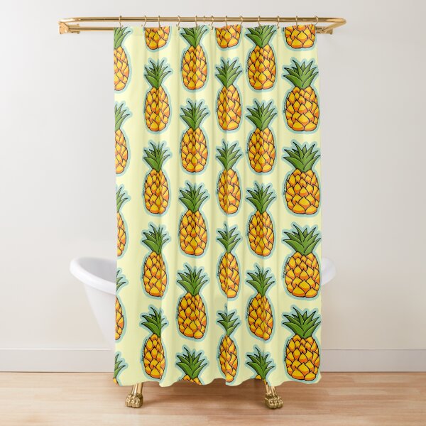 Pineapple Shower Curtain