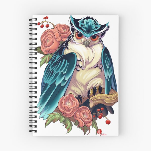 Item preview, Irezumi Owl 002-001 designed and sold by fydbac.