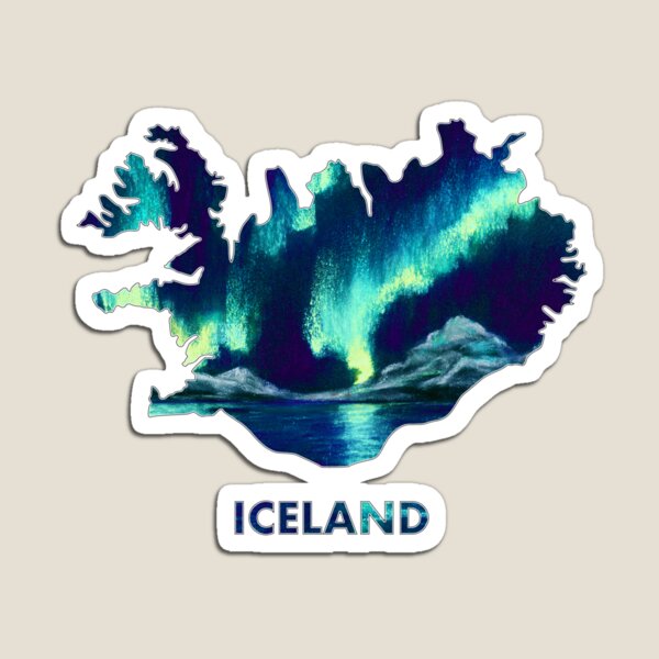 Iceland - Northern Lights Magnet