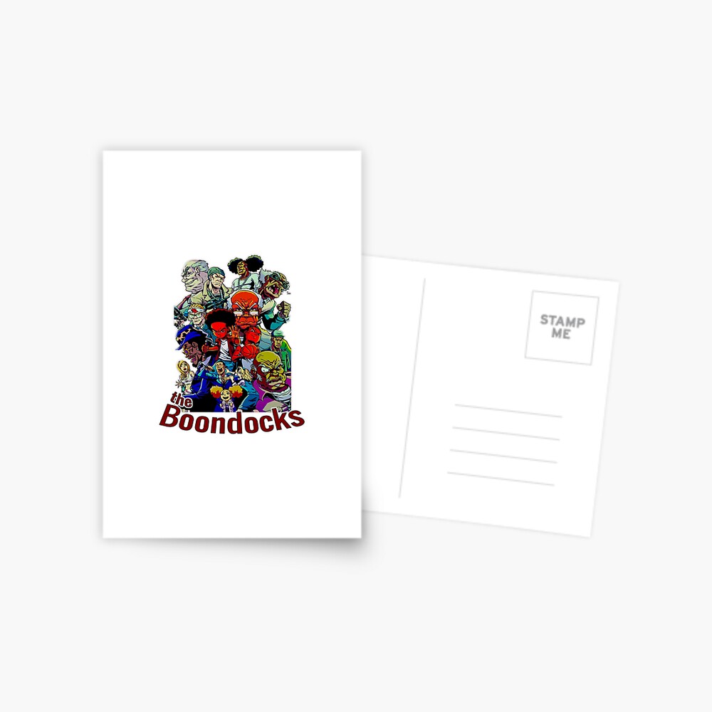 The Boondocks Huey Freeman Riley Freeman Uncle Ruckus Postcard By