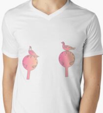 Birds Men's V-Neck T-Shirt