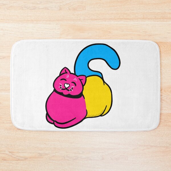 Item preview, Pansexual Pride Flag Cat designed and sold by KaiMacTrash.