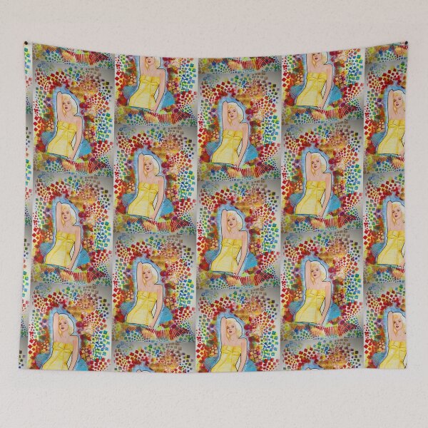 Item preview, Abstract pretty woman  designed and sold by mindmyarts.