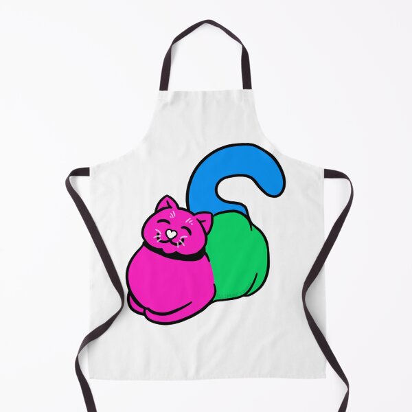 Item preview, Polysexual Pride Flag Cat designed and sold by KaiMacTrash.