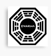 Dharma Initiative Logo (Lost TV Show) Canvas Print