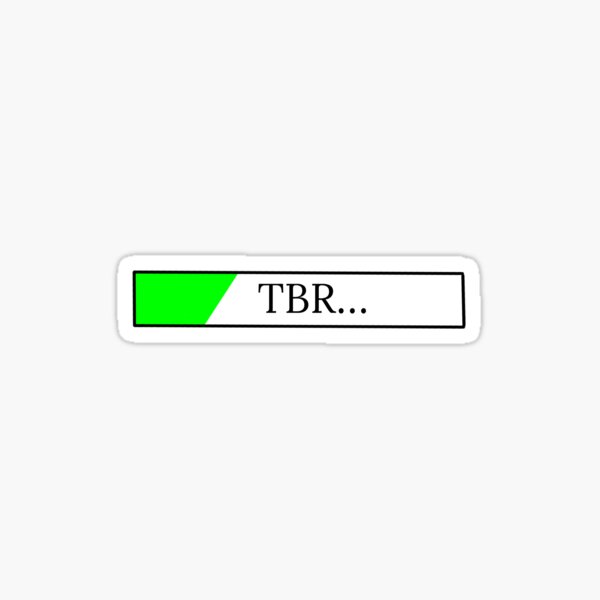 To Be Read Sticker