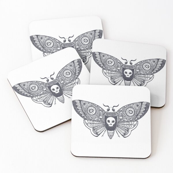 Item preview, Skull Moth | Creepies designed and sold by Death-Empress.