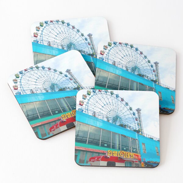 Item preview, Wolmi Island Ferris Wheel - Incheon, South Korea Travel Photographs designed and sold by YemmyZImages.
