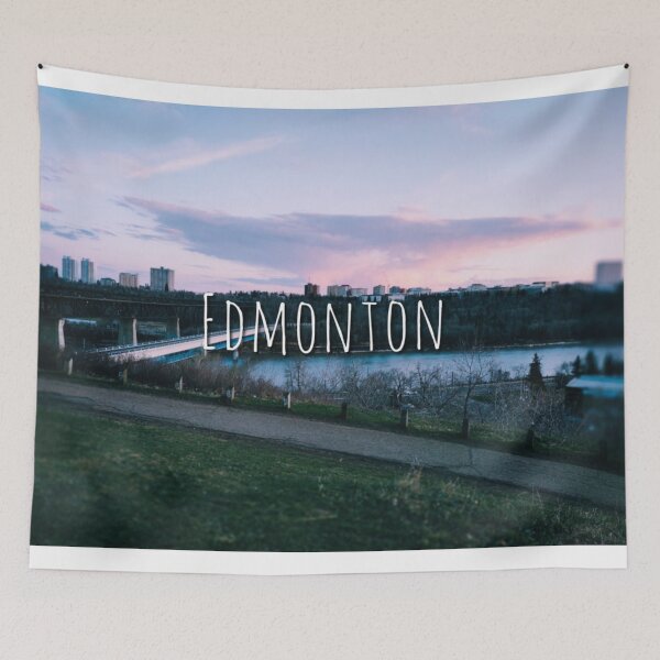 Item preview, Cityscape Scenery of Downtown Edmonton designed and sold by xxUniverse777.