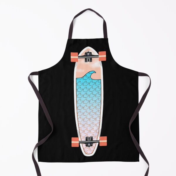 Item preview, Longboard Tropical Summer Skateboard designed and sold by Fangpunk.